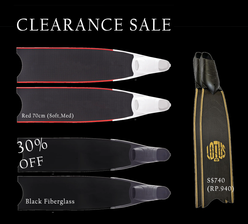 Leaderfins / Cetma Lotus Clearance